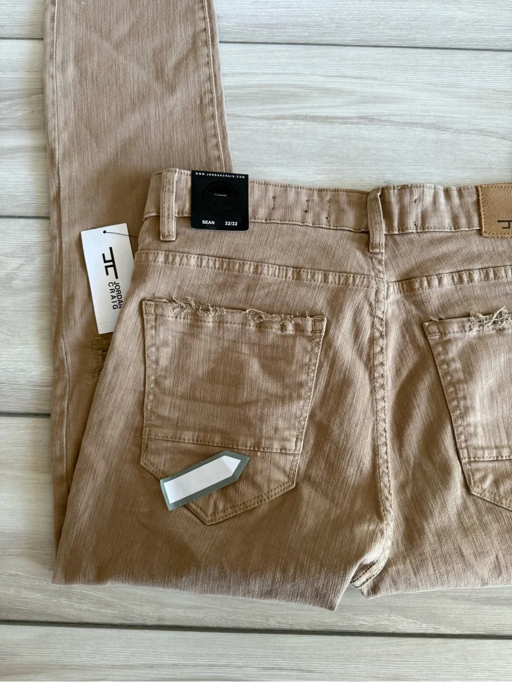 Jordan Craig Sean Tribeca Twill Pants Khaki 32/32 NWT